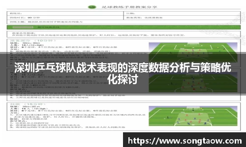深圳乒乓球队战术表现的深度数据分析与策略优化探讨